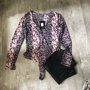 Strappy snake 🐍 bodysuit